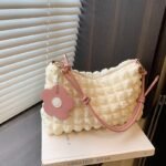 Cute Puffy Bag with charm