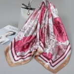 Blush Pink Silk Scarf