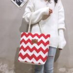 Zig Tote Bag Red
