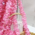 Pink Artificial Flower - 1 Metre