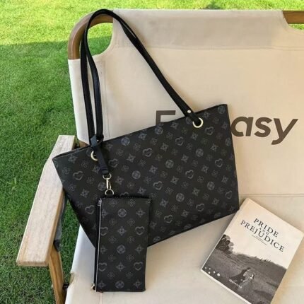 Black Allure Tote Bag