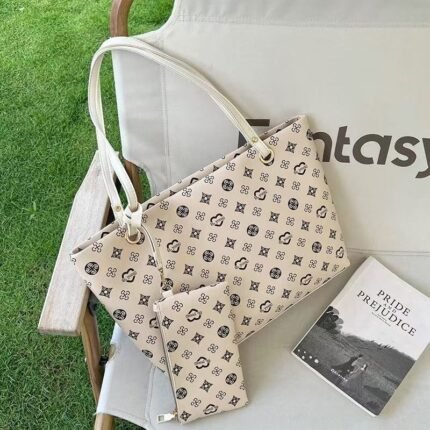 White Allure Tote Bag