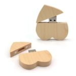 32gb Bamboo Flash Drive with Key Holder