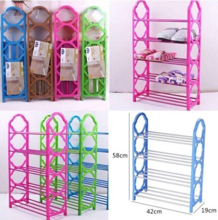 Simple Stainless Shoe Rack