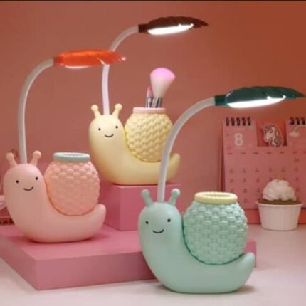 Led Snail Lamp with Holder