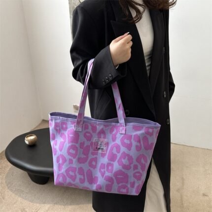 Purple Jean Tote bag