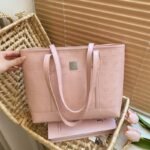 Pinky Lacey Leather Tote Bag