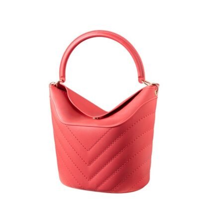 Red Bucket Bag