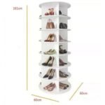 7 Layer Rotating  Shoe Rack