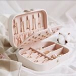 Portable Leather Jewelry box