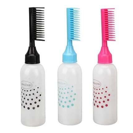Hair Oil Bottle with Comb
