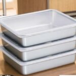 3 in 1 Stainless Plate with Lid
