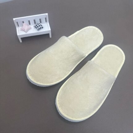 White Indoor Slippers