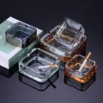 Deli Square White Ashtray