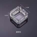 Deli Square White Ashtray - Image 2